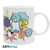 ADVENTURE TIME - Bögre - 320 ml - Halftone Characters