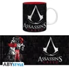 ASSASSIN'S CREED - bögre - 320 ml - Crest fekete piros