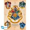 HARRY POTTER Chibi Poszter szett Crest & Marauders