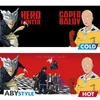 ONE PUNCH MAN - hőre változó bögre- Saitama & Garou 460 ml