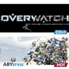 OVERWATCH Heroes hőre változó bögre