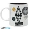 SKYRIM - bögre - 320 ml - "Badges"