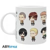 ATTACK ON TITAN - Bögre - 320 ml - All Chibis