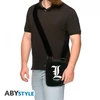 DEATH NOTE L symbol messenger bag műbőr oldaltáska
