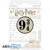 HARRY POTTER 9 és 3/4 vágány fém kitüző
