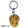 MARVEL Groot ajándékkészlet csomag üveg pohár 290ml + kulcstartó + Mini kerámia bögre 110 ml 