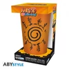 Naruto Shippuden Konoha&Seal díszítésű üvegpohár 400ml