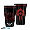 WORLD OF WARCRAFT Horda prémium üvegpohár 400 ml