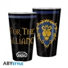 WORLD OF WARCRAFT Alliance prémium üvegpohár 400 ml