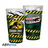 Kép 1/4 - JURASSIC PARK Danger High Voltage premium üvegpohár 400 ml