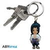 NARUTO SHIPPUDEN Sasuke Uchiha PVC kulcstartó