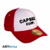 Kép 1/3 - DRAGON BALL Red &amp; White Capsule Corp logo állítható baseball sapka