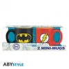 DC COMICS Batman és Flash mini espresso kávés bögre szett