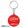 MARVEL Avengers Bosszúállók logo PVC kulcstartó