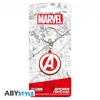 MARVEL Avengers Bosszúállók logo PVC kulcstartó
