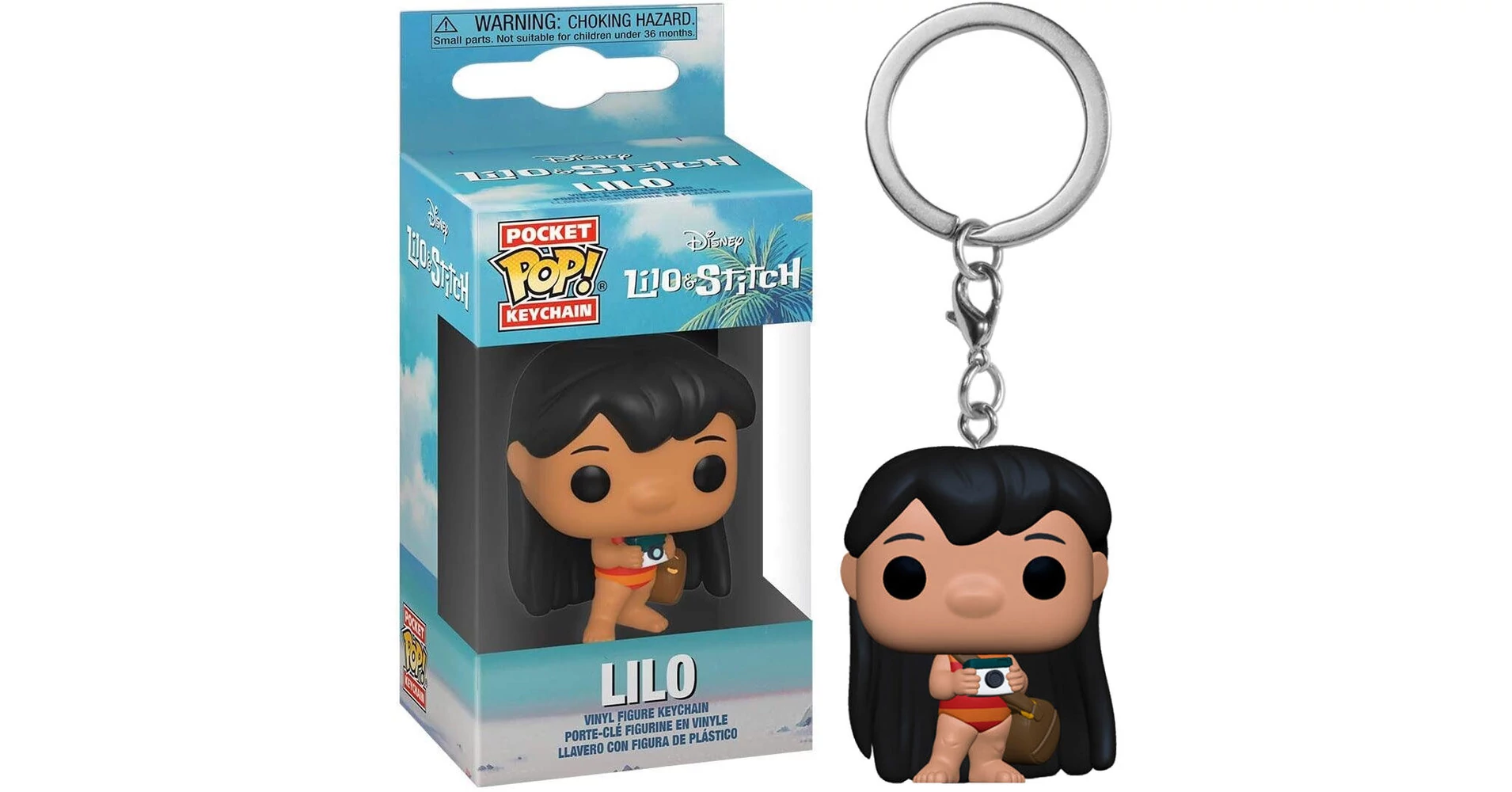 Kulcstartó POP Disney Lilo and Stitch Lilo with Camera - Disney ...