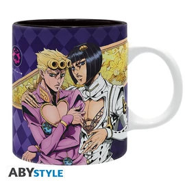 JOJO&#039;S BIZARRE ADVENTURE - bögre - 320 ml - &amp;quot;Giorno &amp;amp; Bruno&amp;quot;