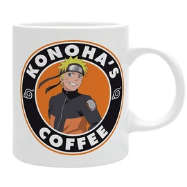 NARUTO SHIPPUDEN - Bögre - 320ml - "KONOHA'S COFFEE"