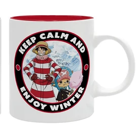 ONE PIECE - bögre– KEEP CALM AND ENJOY WINTER  320ml 