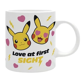 POKEMON - Bögre - 320ml - &quot;LOVE AT FIRST SIGHT&quot;