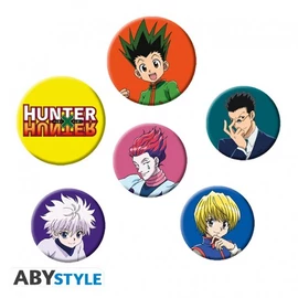 HUNTER X HUNTER - Kitűző szett - Characters