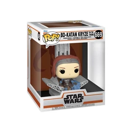 Star Wars: The Mandalorian POP! Deluxe Vinyl Figure Bo Katan w/Throne