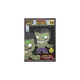 Marvel Zombie Loungefly POP! Kitűző - Hulk