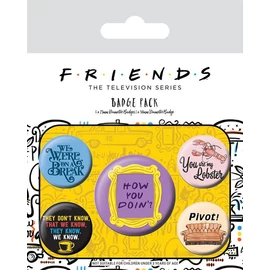 Friends - Badge set - 5 pcs