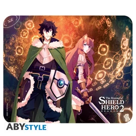 THE SHIELD HERO - Flexi egérpad - Naofumi &amp; Raphtalia