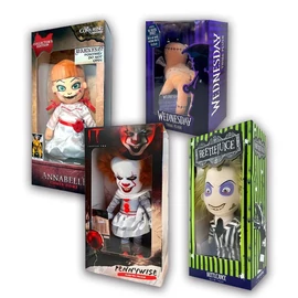 Kollekció / Pack Collection - Beetlejuice - Wednesday - Annabelle - IT - Plüssfigura