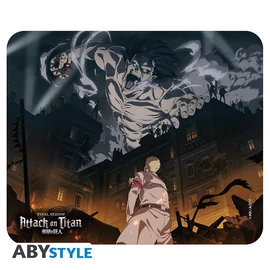 ATTACK ON TITAN - Rugalmas Egérpad - S4 Key art