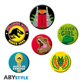 JURASSIC PARK - Kitűző Csomag - Icons