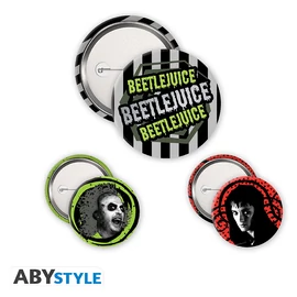 BEETLEJUICE- Kitűző Csomag - Beetlejuice Beetlejuice