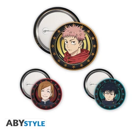 JUJUTSU KAISEN - Kitűző Csomag - Yuji, Megumi & Nobara