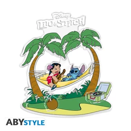 DISNEY - Akril figura® Dioráma - Lilo & Stitch Hammock