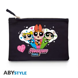 POWERPUFF GIRLS - Kozmetikai táska-"Blossom,Bubbles and Buttercup"-Blue