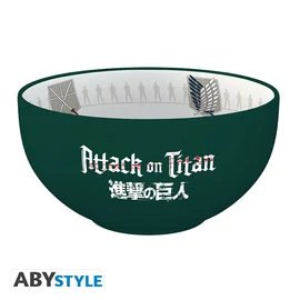 ATTACK ON TITAN - Tál - 600 ml - "Emblems S3" cardboard bo