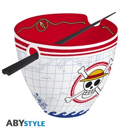 ONE PIECE - Ramen Tál with chopsticks - "Monkey D. Luffy"