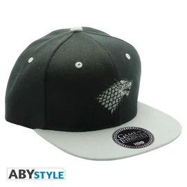 GAME OF THRONES - Snapback sapka - Black & Grey - "Stark"