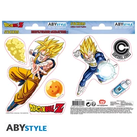 DRAGON BALL - Matricák - 16x11cm/ 2 sheets - DBZ/ Goku-Vegeta