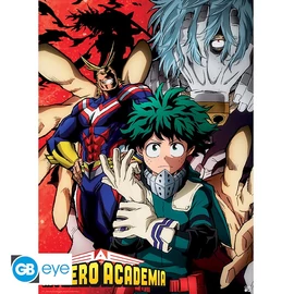 MY HERO ACADEMIA - Poszter Chibi 52x38 - Deku Vs Tomura