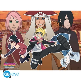 BORUTO - Poszter Chibi 52x38 - New Team 7