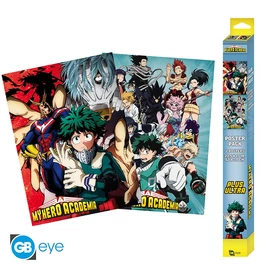 MY HERO ACADEMIA - Szett 2 Poszterek Chibi 52x38 - Artworks
