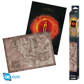 LORD OF THE RINGS - Szett 2 Poszterek Chibi 52x38 - Lord of the rings