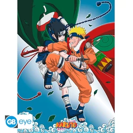 NARUTO - Poszter Chibi 52x38 - Naruto vs Sasuke