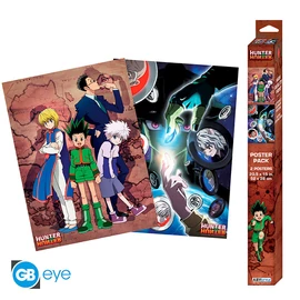 HUNTER X HUNTER - Szett 2 Poszterek Chibi 52x38 - Groups