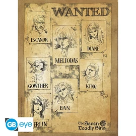 THE SEVEN DEADLY SINS - Poszter Chibi 52x38 - Wanted