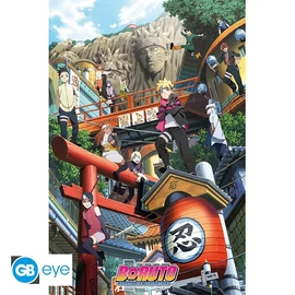 BORUTO - Poszter Maxi 91.5x61 - Groupe Konoha
