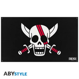 ONE PIECE - Zászló "Red hair Pirates" (70x120)