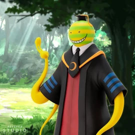 ASSASSINATION CLASSROOM - Figura "Koro Sensei" striped